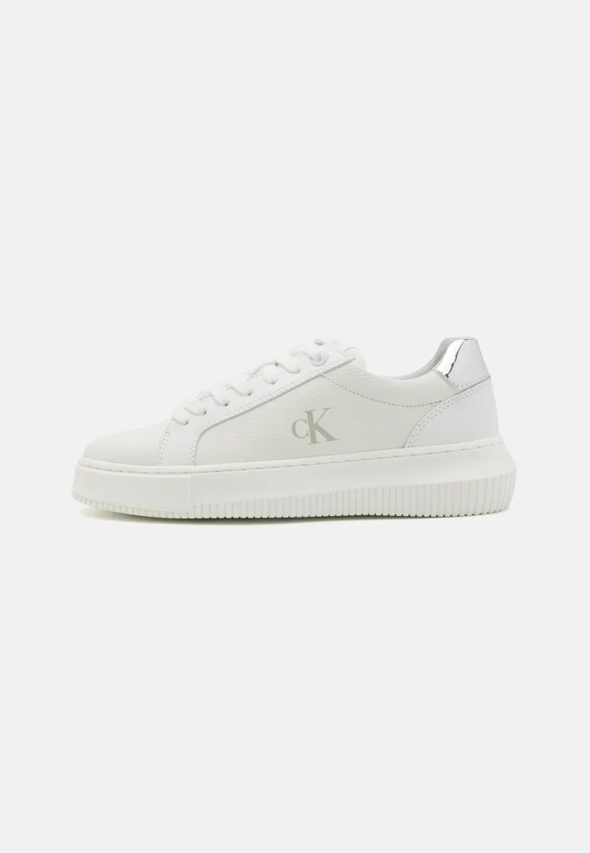 CHUNKY CUPSOLE - Sneaker low - bright white/silver