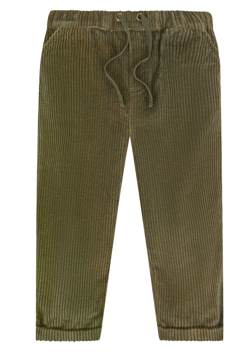 CHUNKY PULL-ON - Stoffhose - khaki