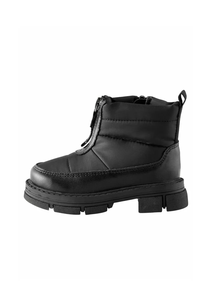 CHUNKY QUILTED ZIP FRONT  - REGULAR FIT - Snowboot/Winterstiefel - black