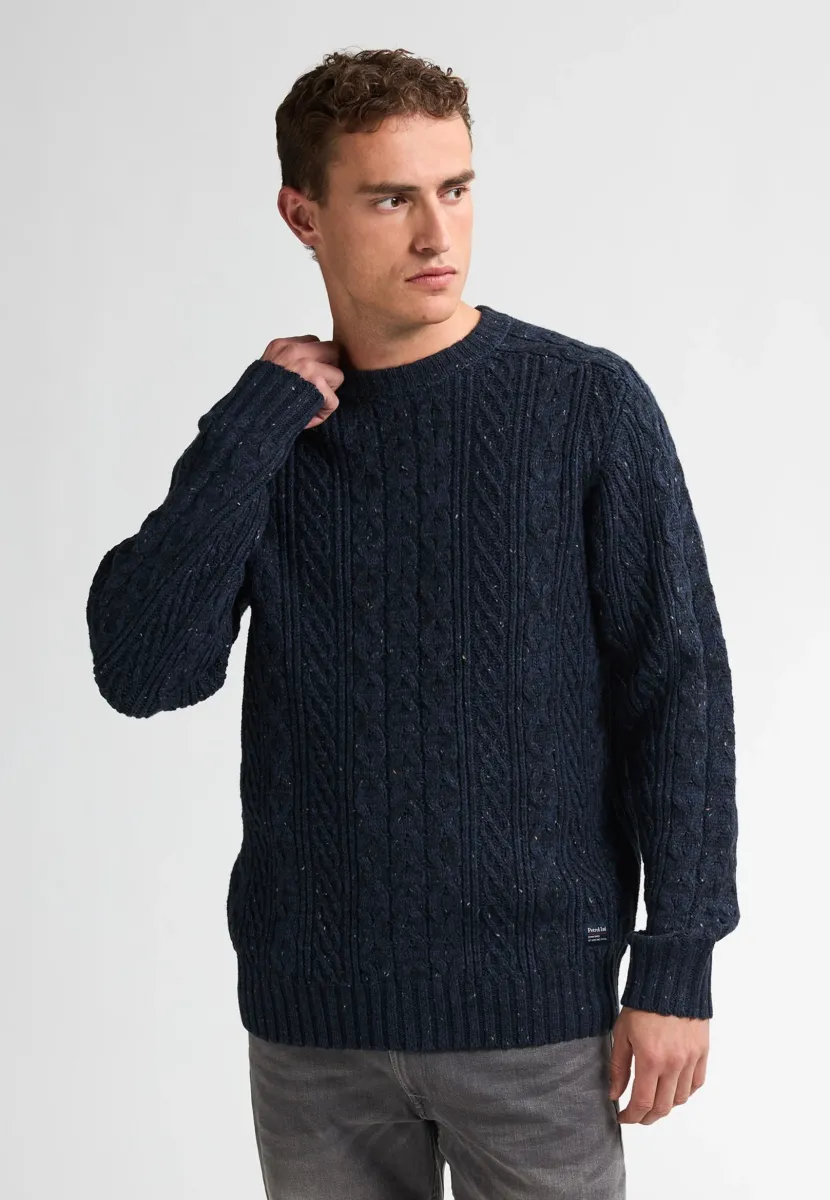 CHUNKY  - Strickpullover - deep capri