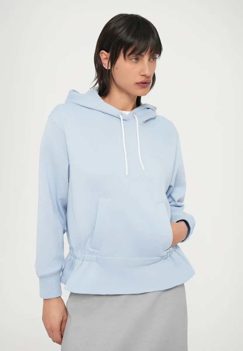 CINCHED WAIST - Kapuzenpullover - brunnera blue
