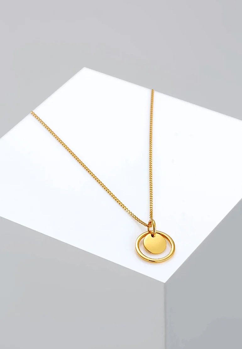 CIRCLE CUT OUT - Halskette - gold-coloured
