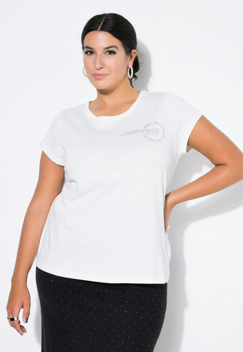 CIRCLE-PRINT - T-Shirt print - off-white