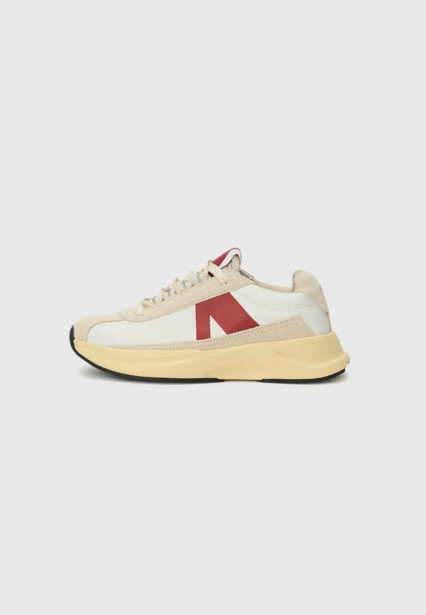 CITY FREE UNISEX - Sneaker low - white/classic red