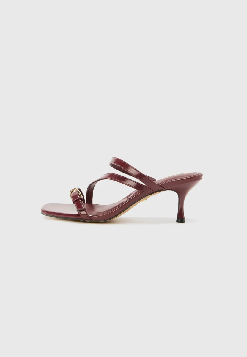 CITYVERSE - Pantolette hoch - red
