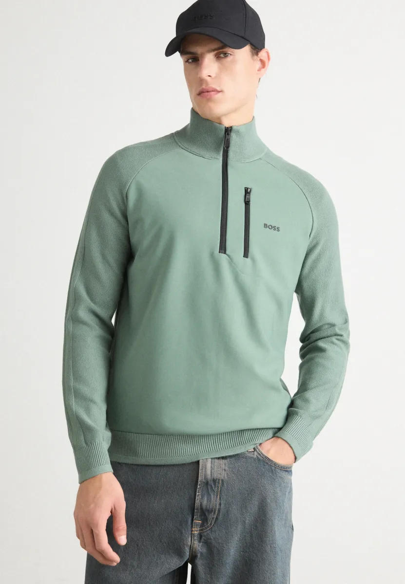 CIVIC - Strickpullover - open green