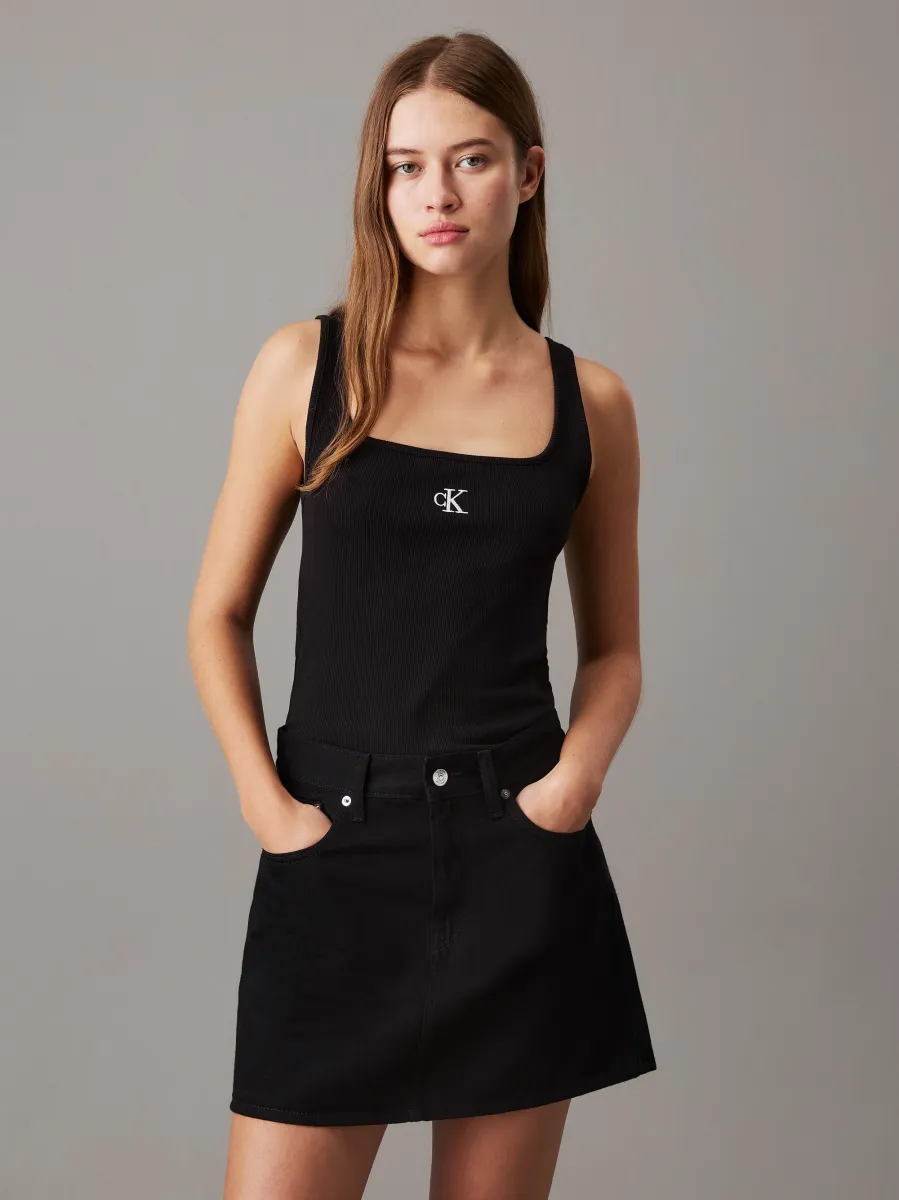 CK TANK - Top - black