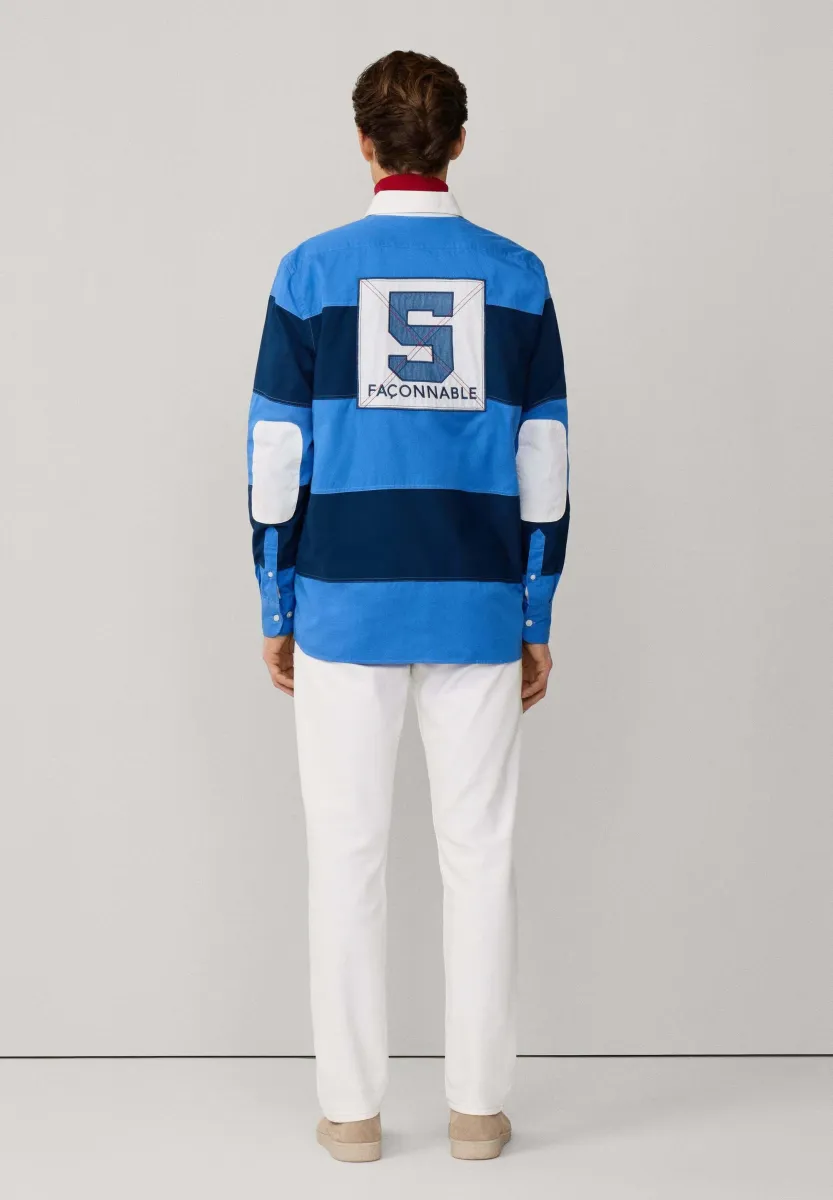 CL SP RUGBY PATCH 3 - Hemd - blue