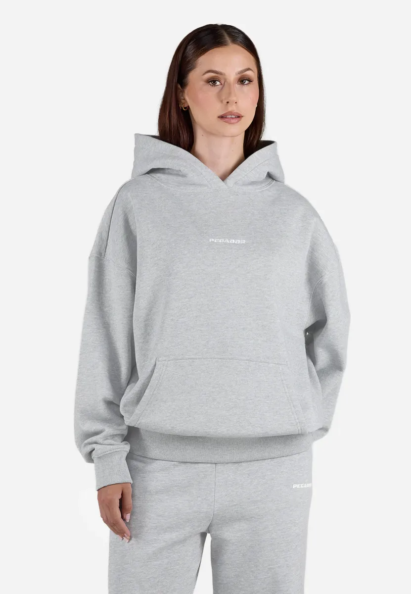 CLARITA - Sweatshirt - heather grey/white