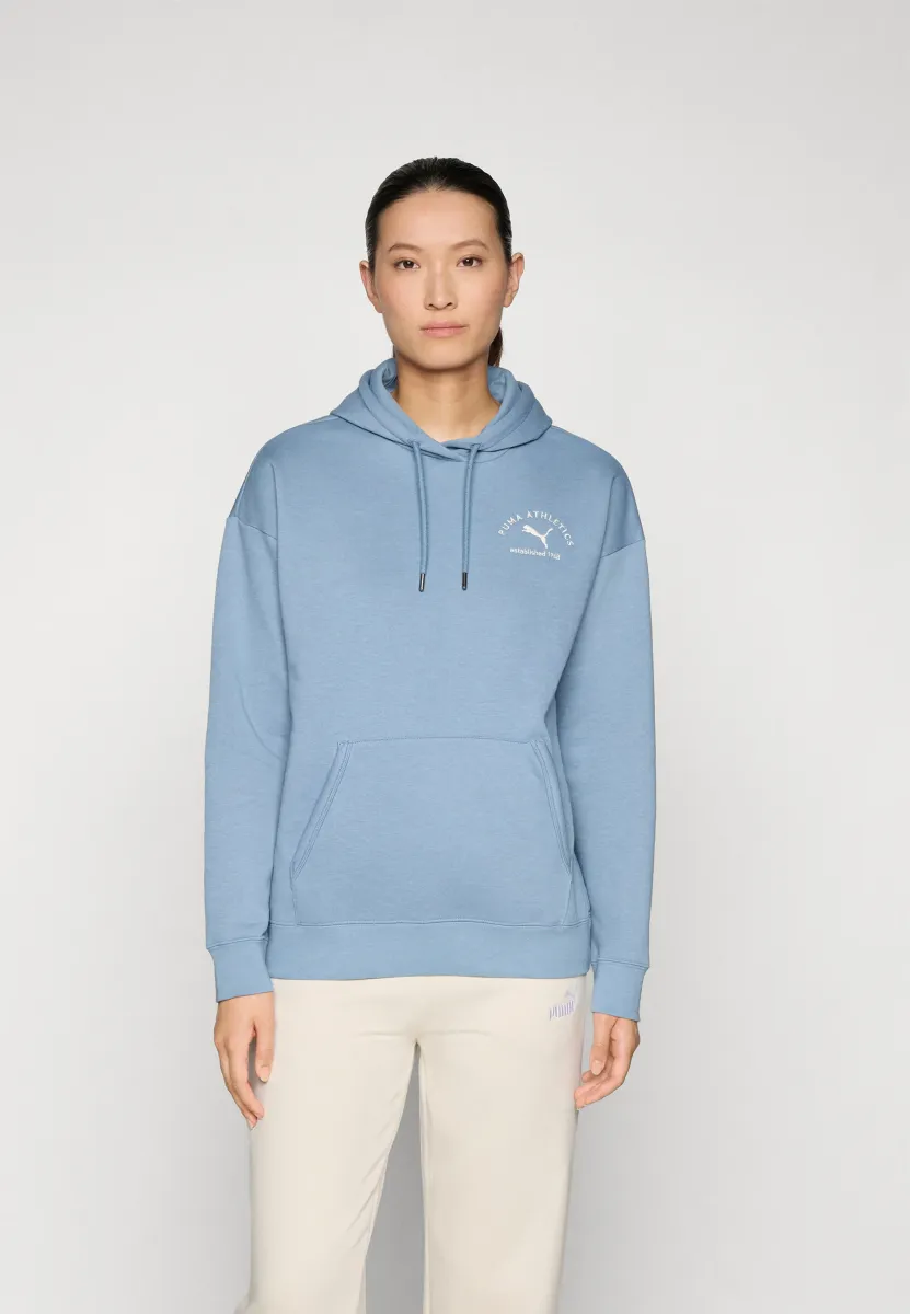 CLASS RELAXED FL - Kapuzenpullover - cool blue
