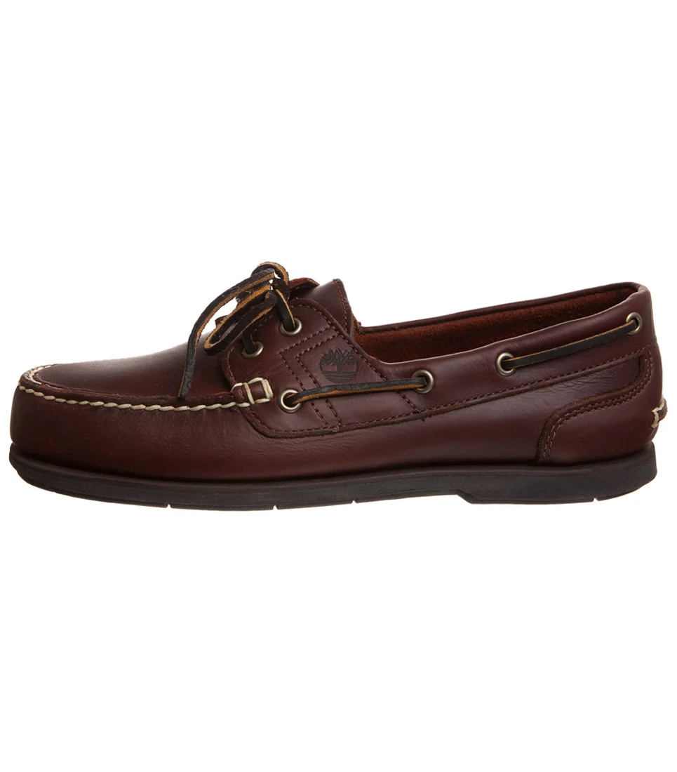 CLASSIC BOAT 2 EYE - Bootsschuh - BROWN