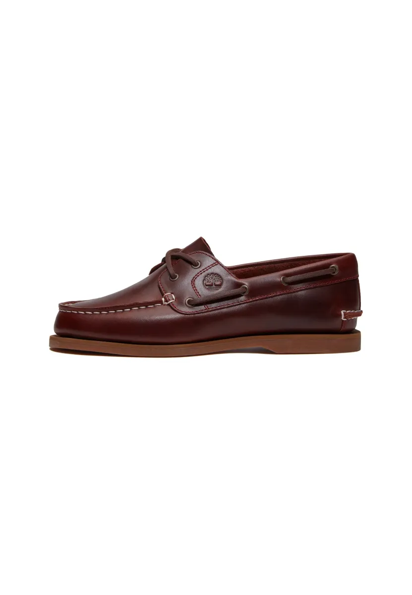 CLASSIC BOAT - Bootsschuh - burgundy full grain