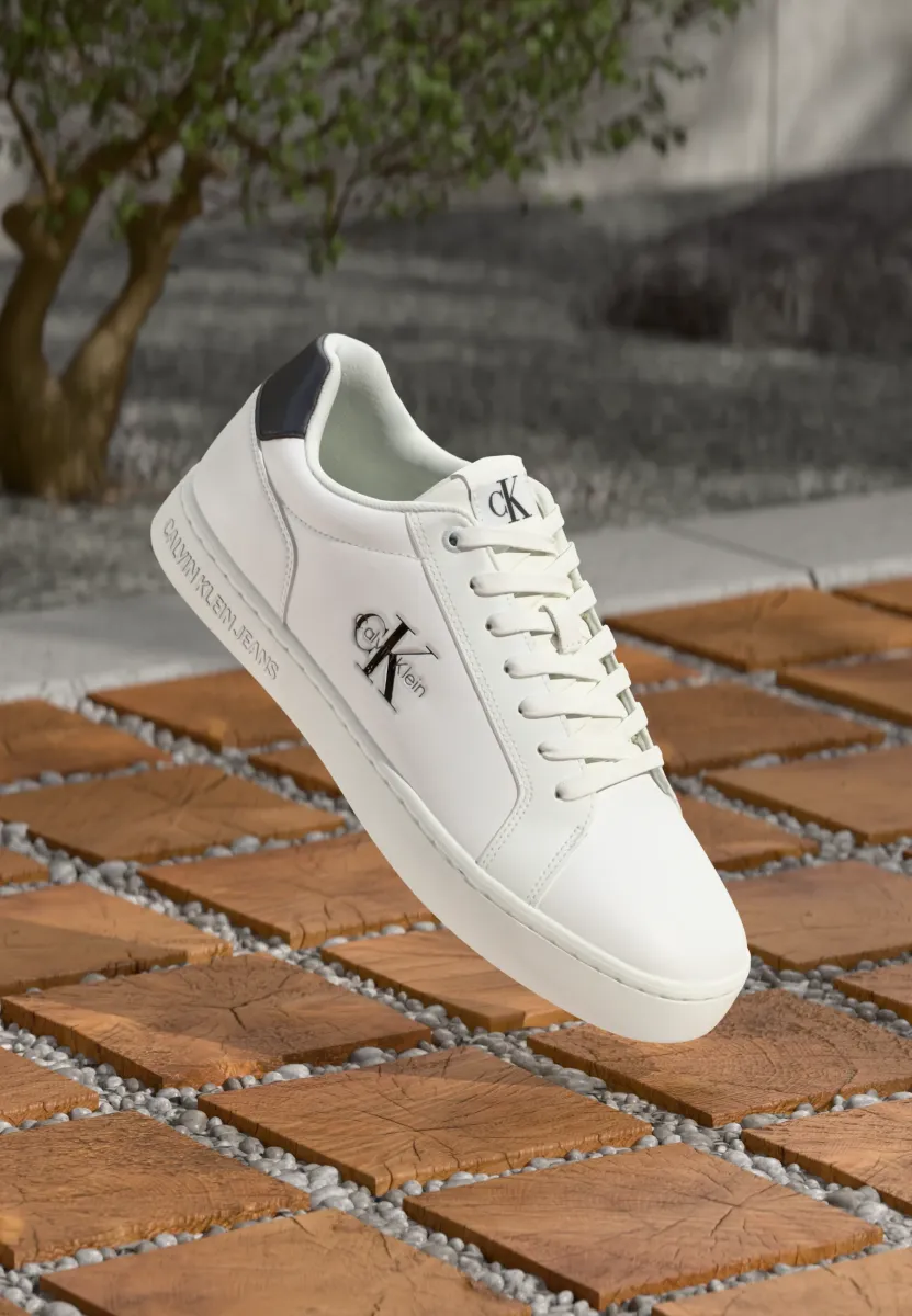 CLASSIC CUPSOLE MONO - Sneaker low - bright white/black