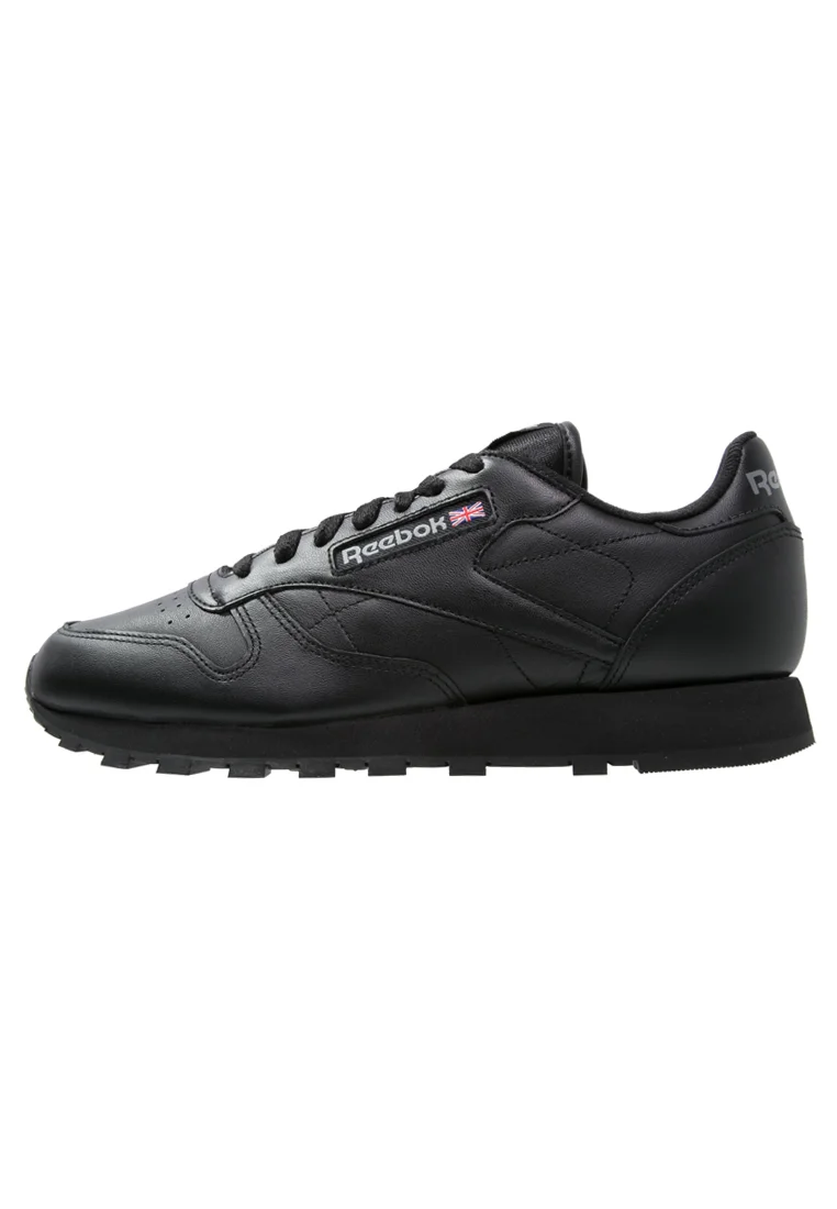 CLASSIC LEATHER LOW-CUT DESIGN SHOES - Sneaker low - black