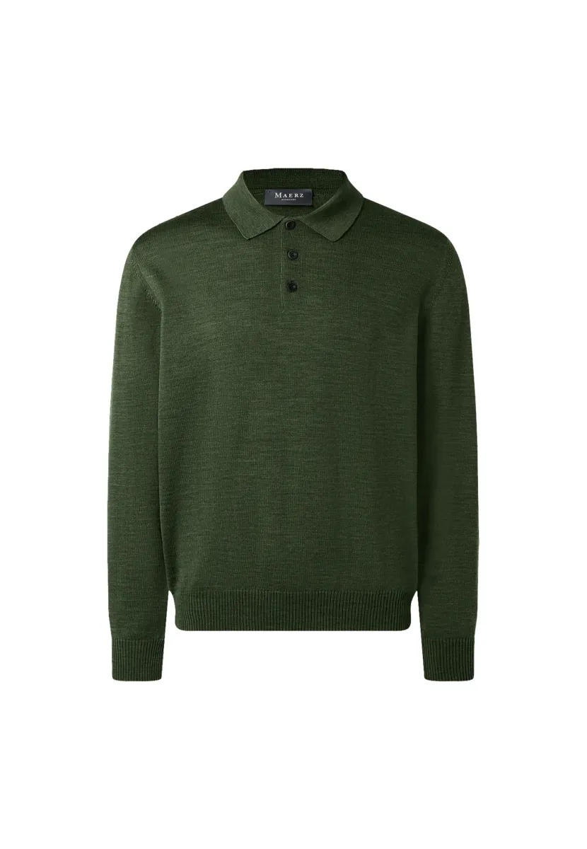 CLASSIC LINE - Strickpullover - moos garden