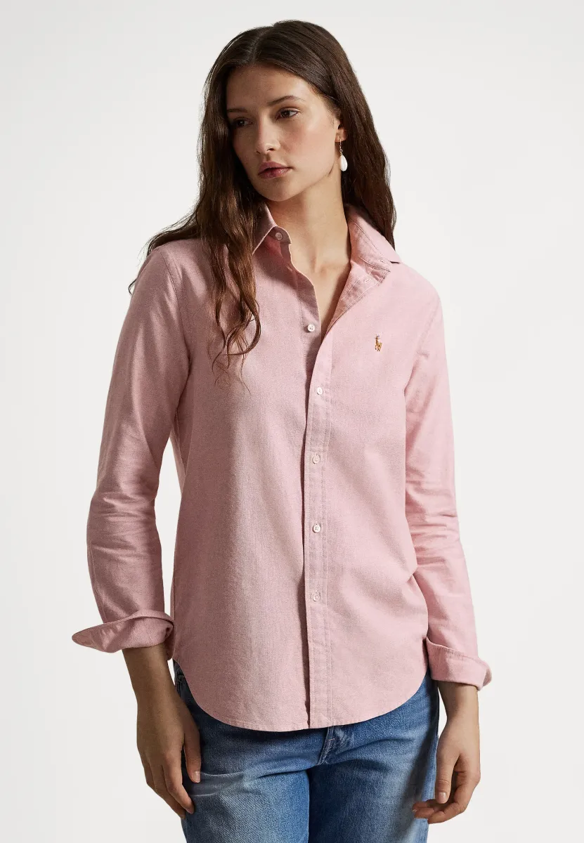 CLASSIC LONG SLEEVE BUTTON FRONT SHIRT - Hemdbluse - adirondack berry