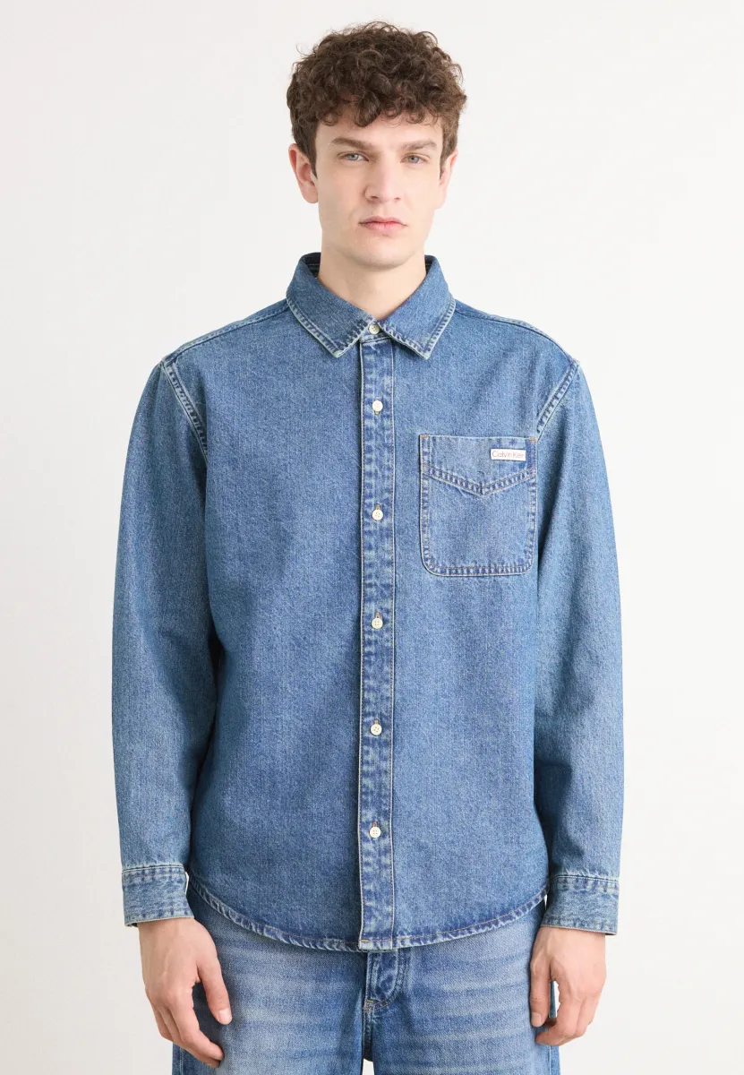 CLASSIC OVERSHIRT - Hemd - harbour blue