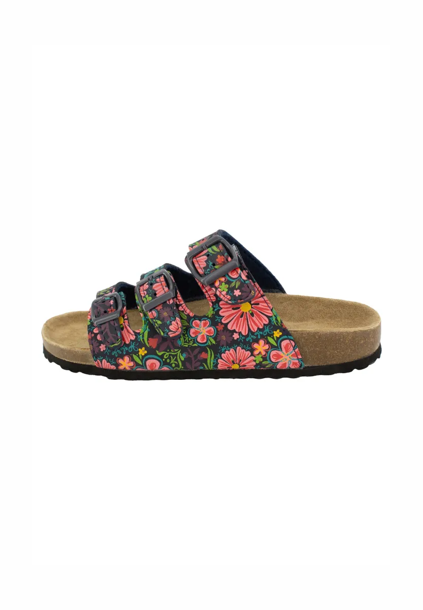 CLASSIC - Pantolette flach - mehrfarbig