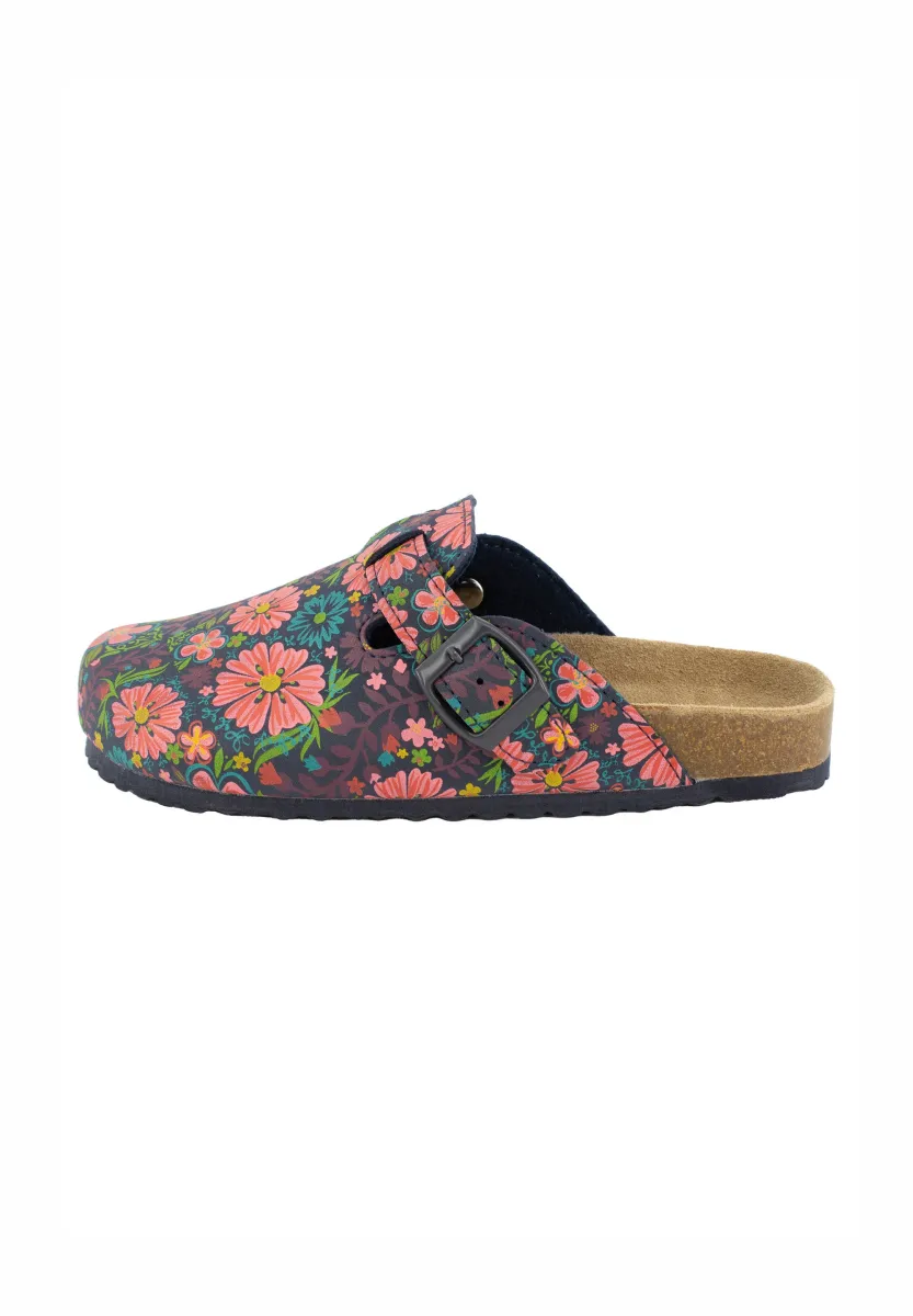 CLASSIC - Pantolette flach - mehrfarbig