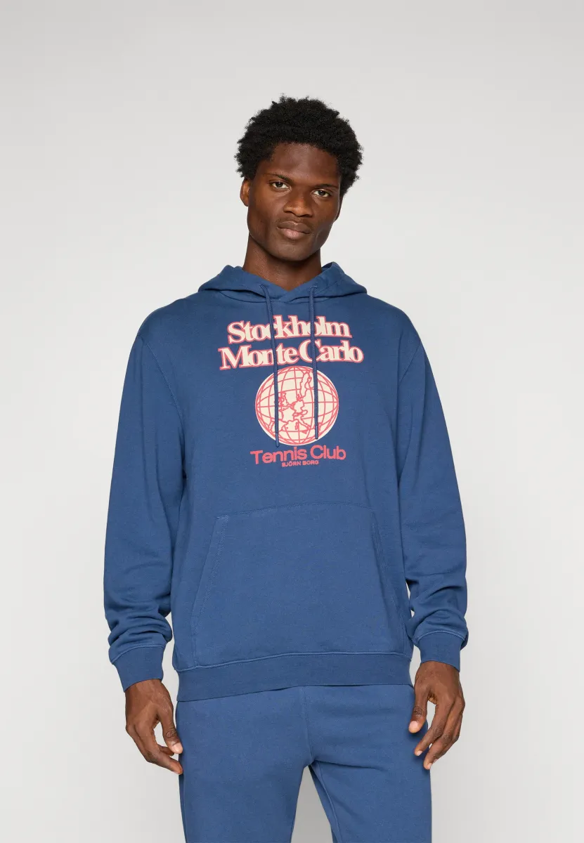 CLASSIC PRINT HOODIE - Kapuzenpullover - sargasso sea