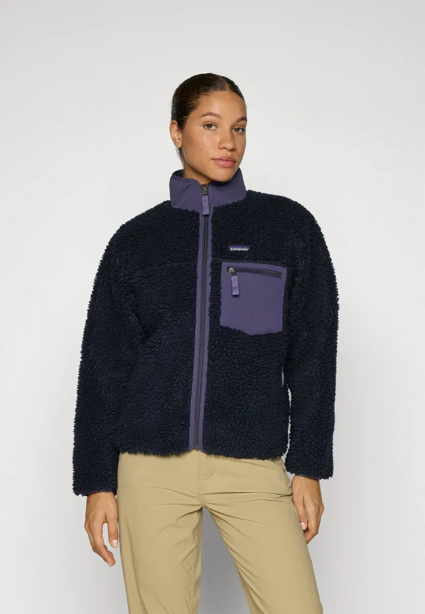 CLASSIC RETRO-X - Fleecejacke - sunken blue