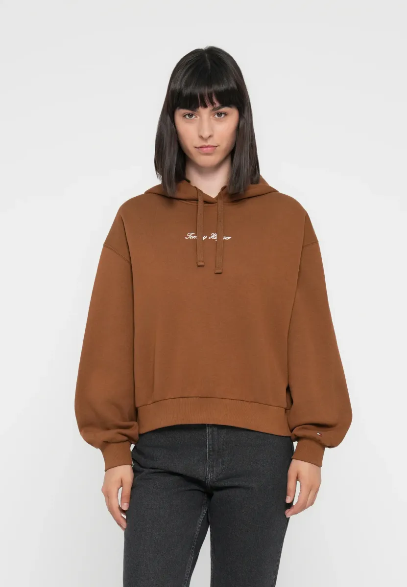 CLASSIC SCRIPT HOODIE - Sweatshirt - highland khaki