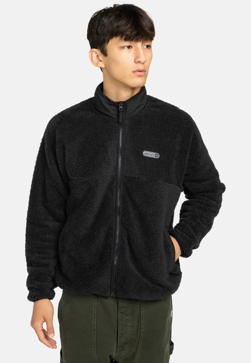 CLASSIC - SHERPA - Fleecejacke - black