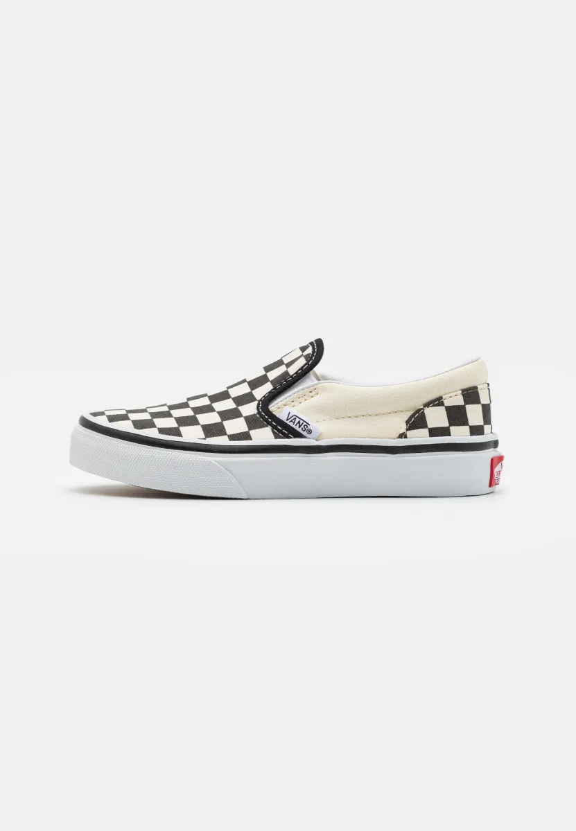 CLASSIC SLIP-ON UNISEX - Slipper - black/white