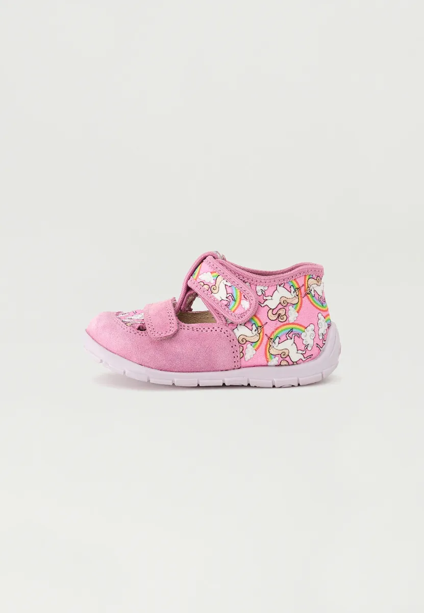 CLASSIC SLIPPERS UNISEX - Riemensandalette - white/pink