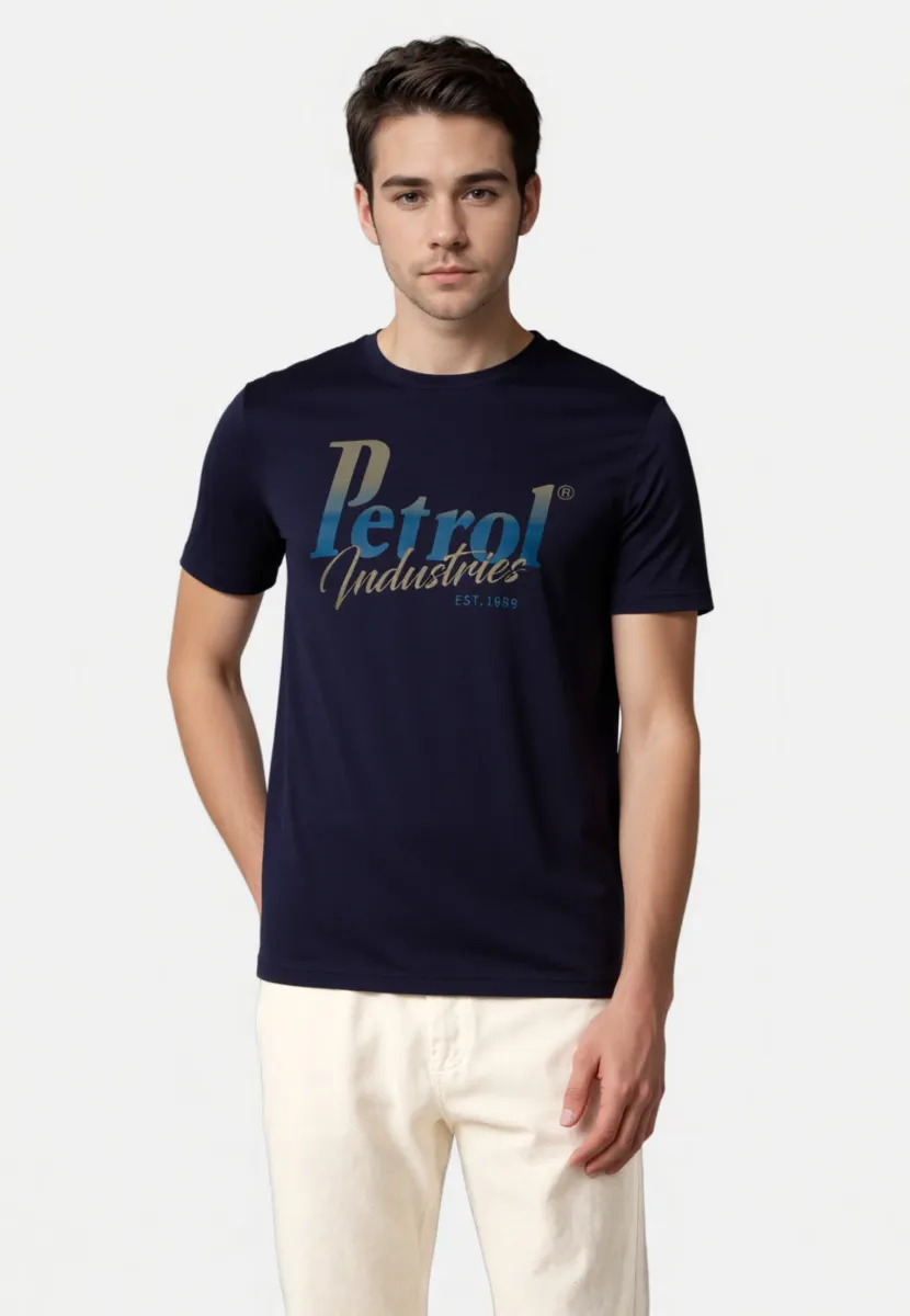 CLASSIC  - T-Shirt print - blau