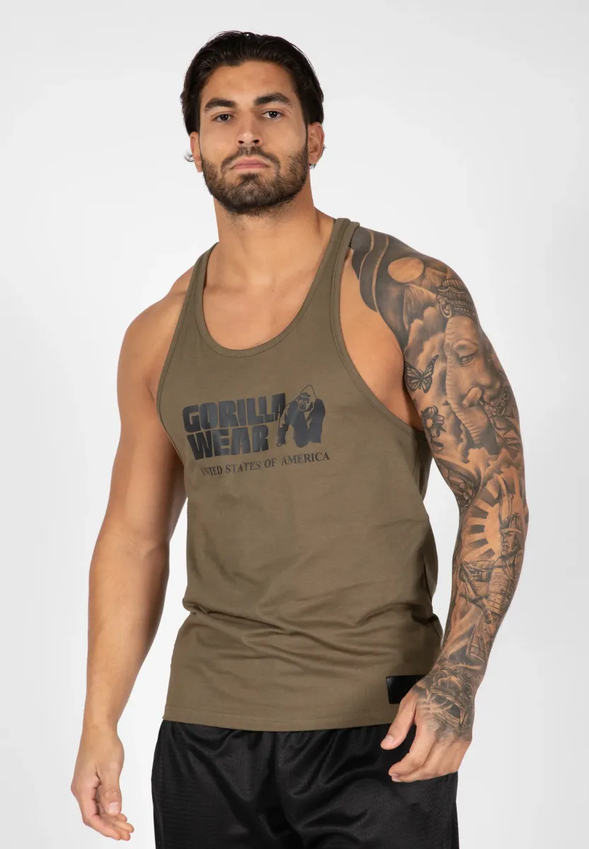 CLASSIC TANK - Top - dark green
