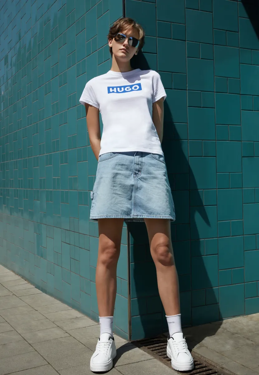 CLASSIC TEE - T-Shirt print - white