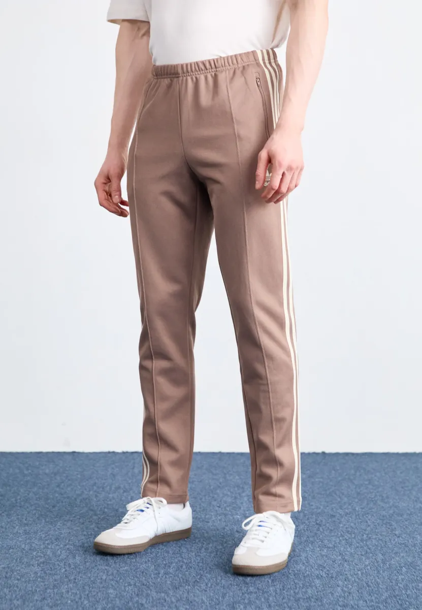 CLASSIC TP - Jogginghose - trace brown   white
