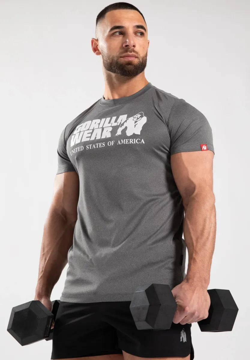 CLASSIC TRAINING  - Sport T-Shirt - grey