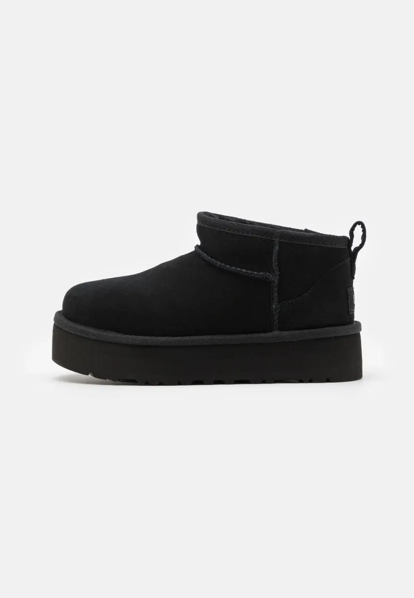 CLASSIC ULTRA MINI UNISEX - Stiefelette - black