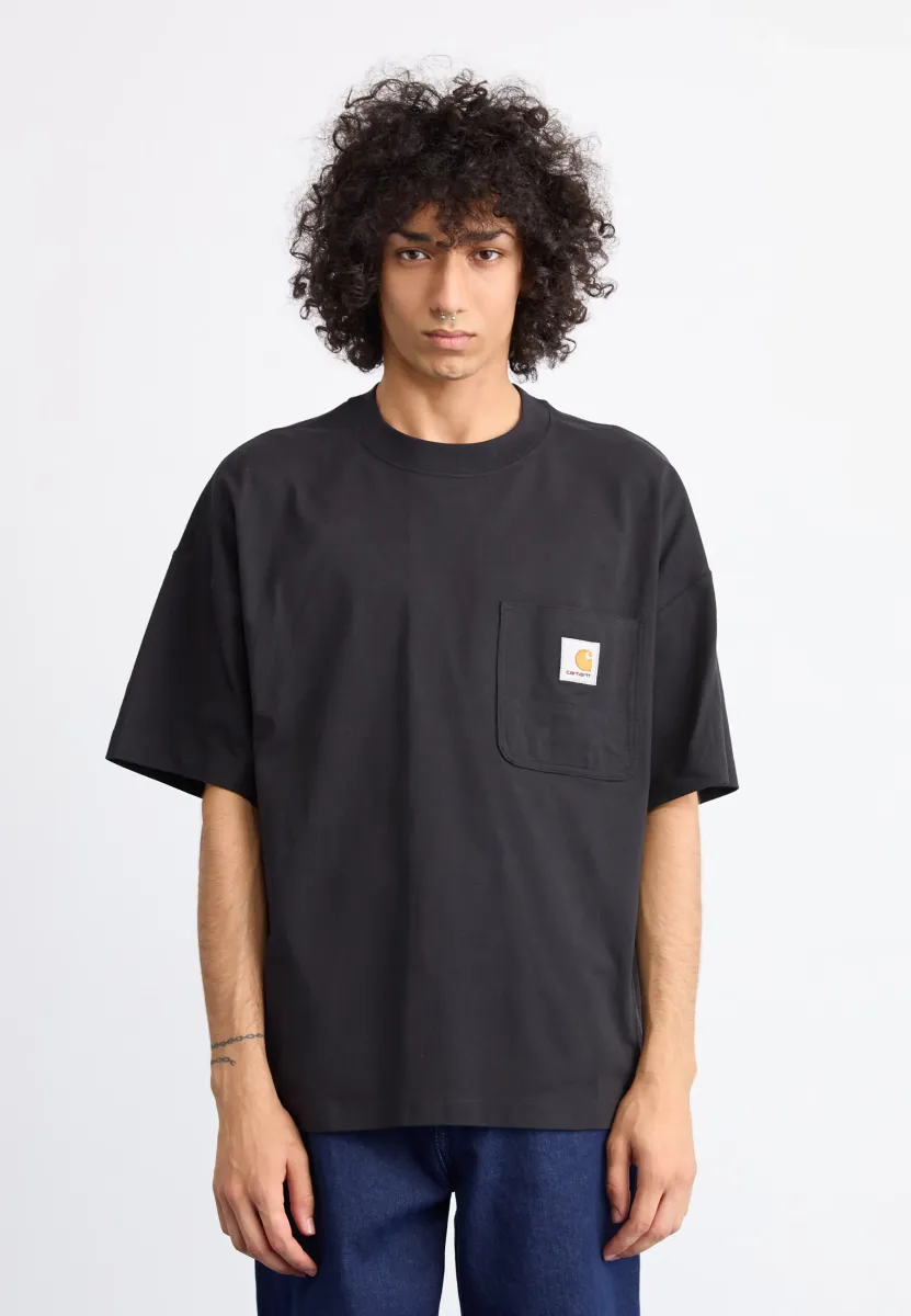 CLASSIC WORK POCKET - T-Shirt basic - black