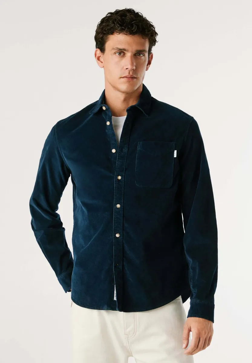 CLAYTON - Hemd - dulwich blue