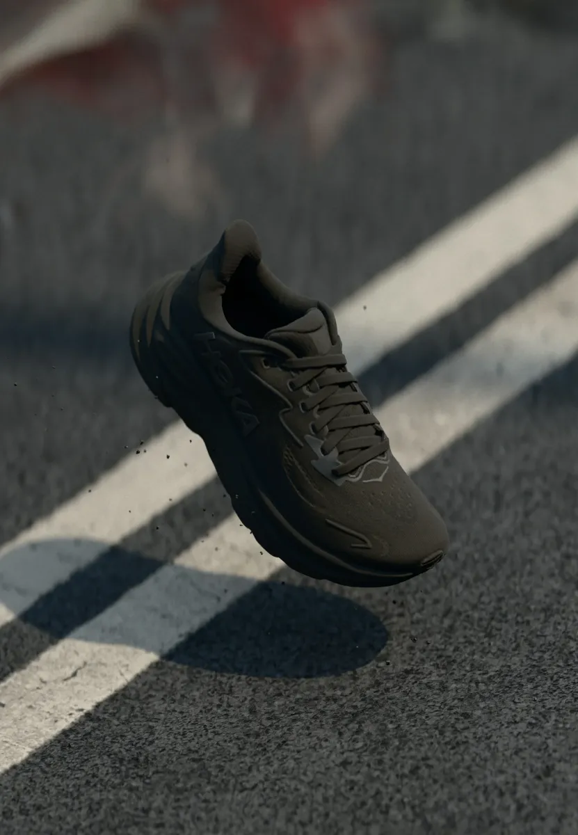 CLIFTON 10 - Laufschuh Straße - black