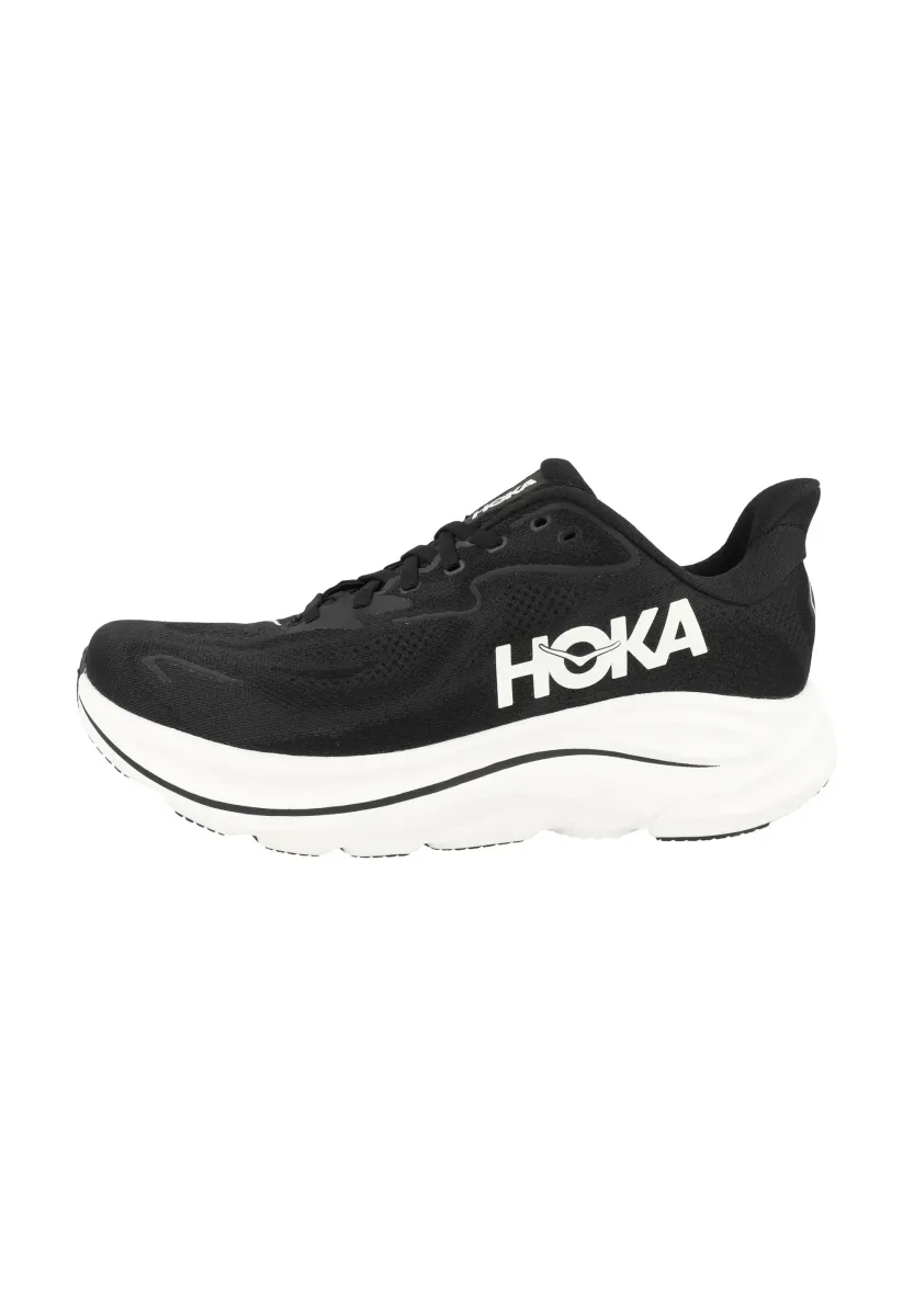 CLIFTON 10 WIDE - Laufschuh Straße - black-white bwht