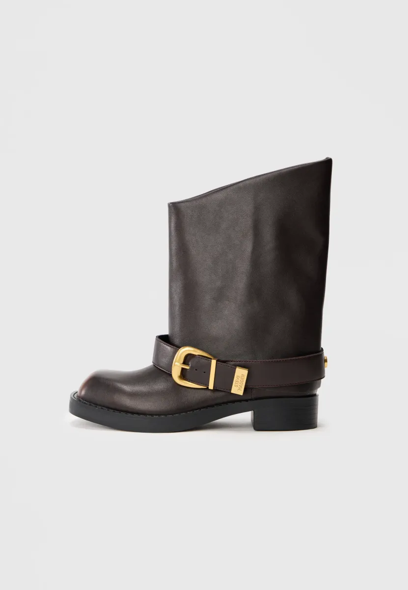 CLIMAXX - Cowboy-/Bikerstiefelette - brown