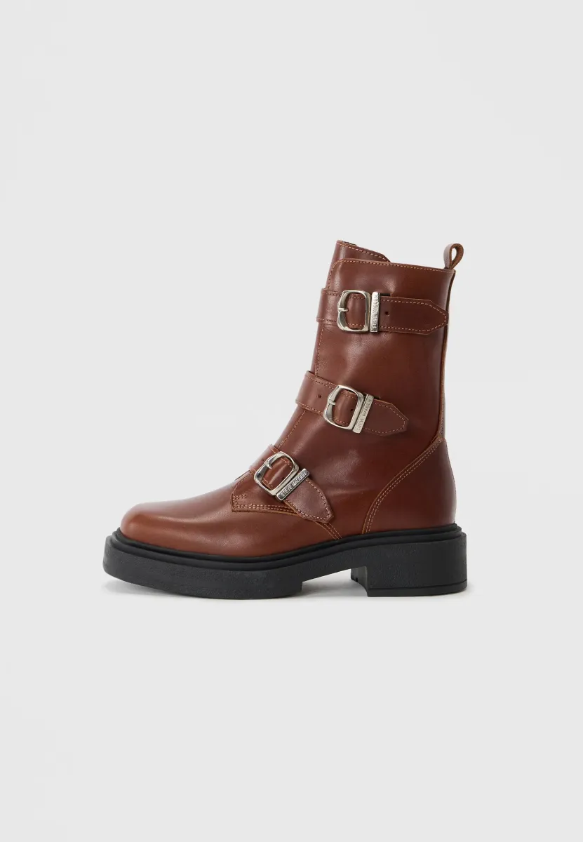 CLIPPER - Cowboy-/Bikerboot - chestnut