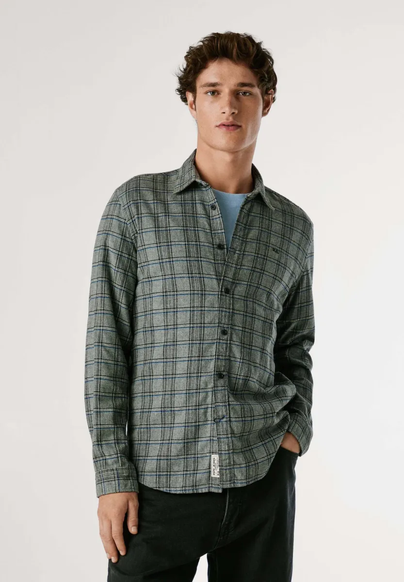 CLIVE - Hemd - marl grey