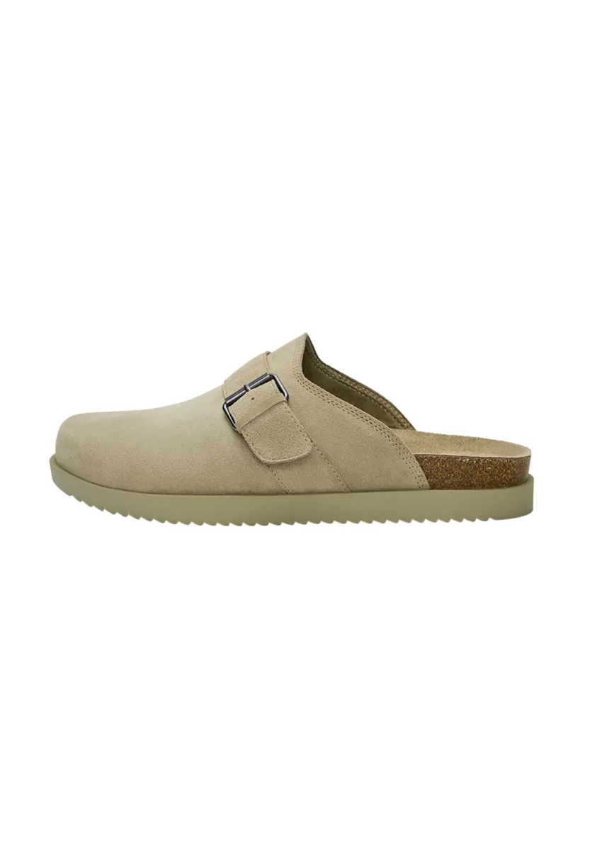 Clogs - beige