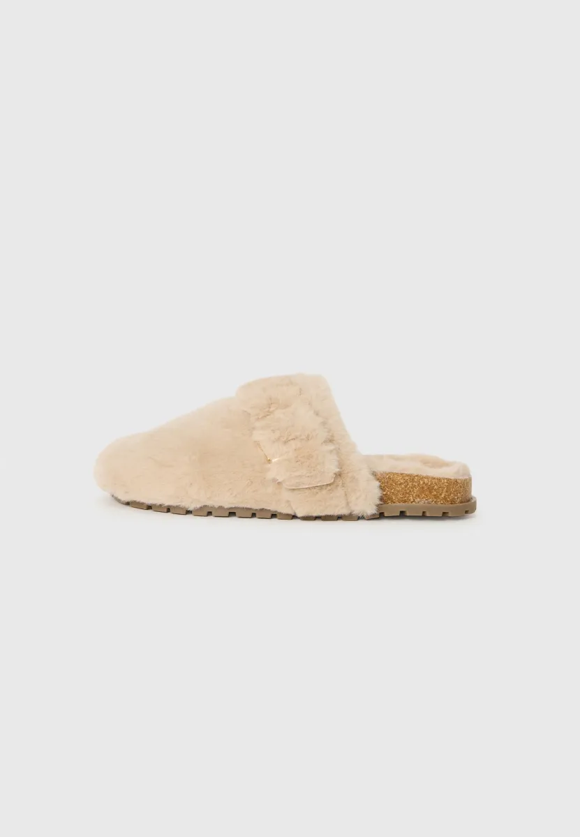 Clogs - beige
