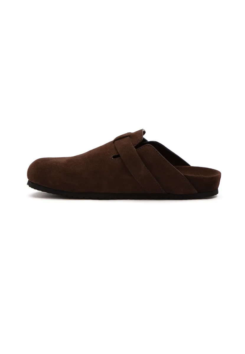 Clogs - dark brown