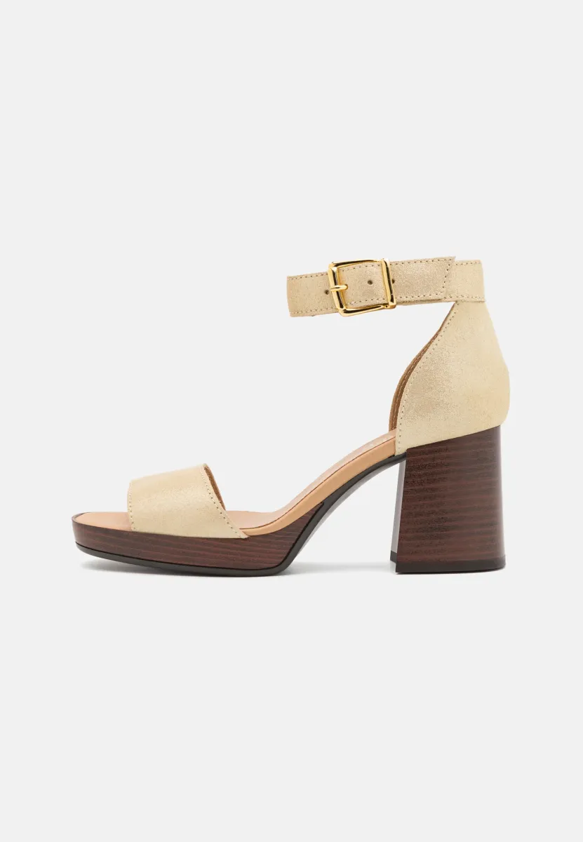 Clogs - gold