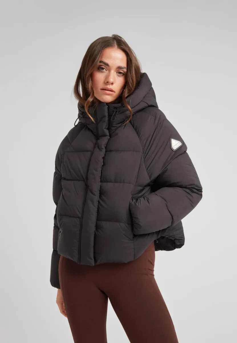 CLOUD CROP DOWN PUFFER - Winterjacke - black stone