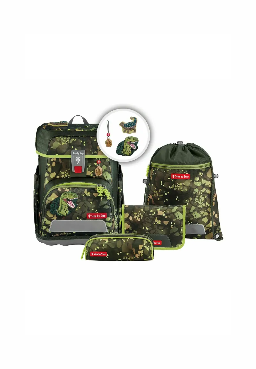 CLOUD SET 5-TEILIG - Schulranzen Set - dino torex