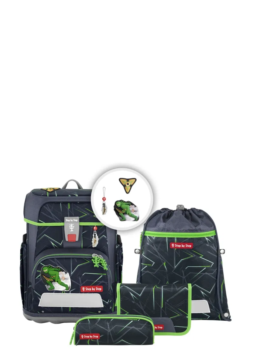 CLOUD-SET 5TLG - Schulranzen - ninja kimo