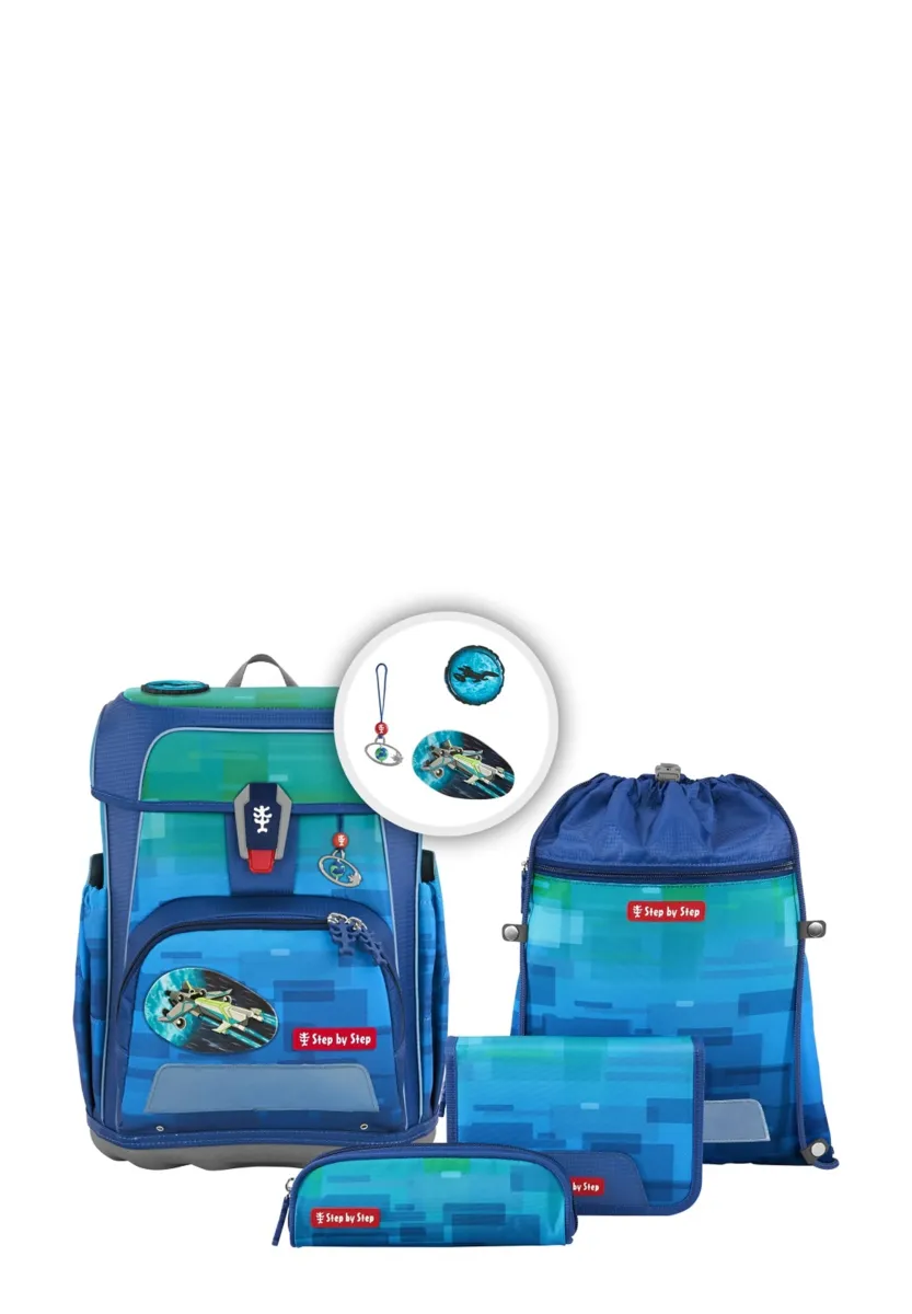 CLOUD-SET 5TLG - Schulranzen - space spike